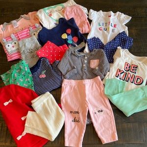🦋 EUC! Great Buy! Huge 6 Month Bundle of clothes!